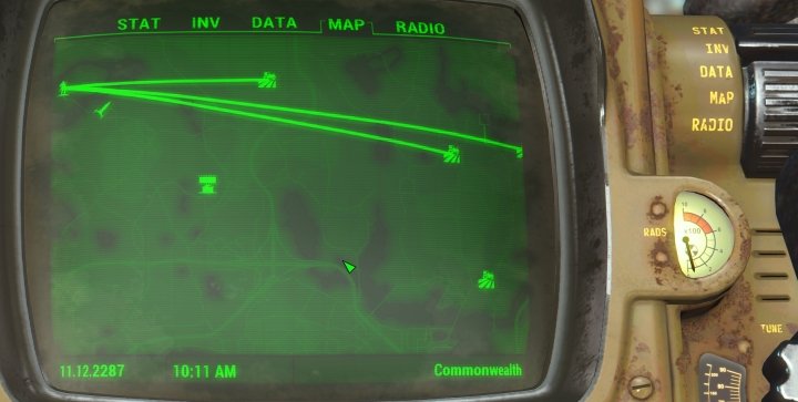 Connecting settlements through supply lines in Fallout 4