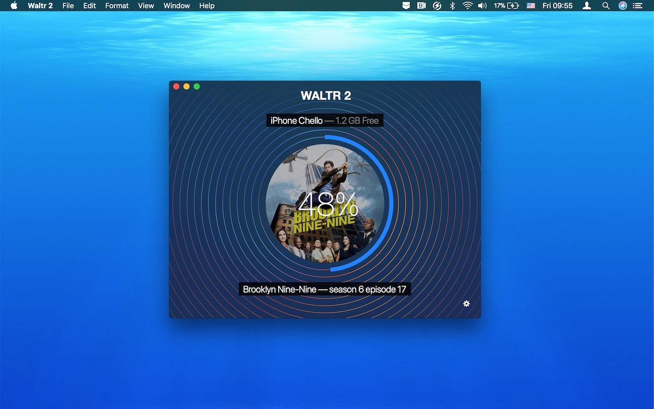 WALTR can automatically convert AVI to MP4 on iPhone or iPad