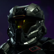 From the Halo Waypoint website armor customization renderer. Note that the render is not fully representative of the in-game visor due to renderization outside of the game's engine.