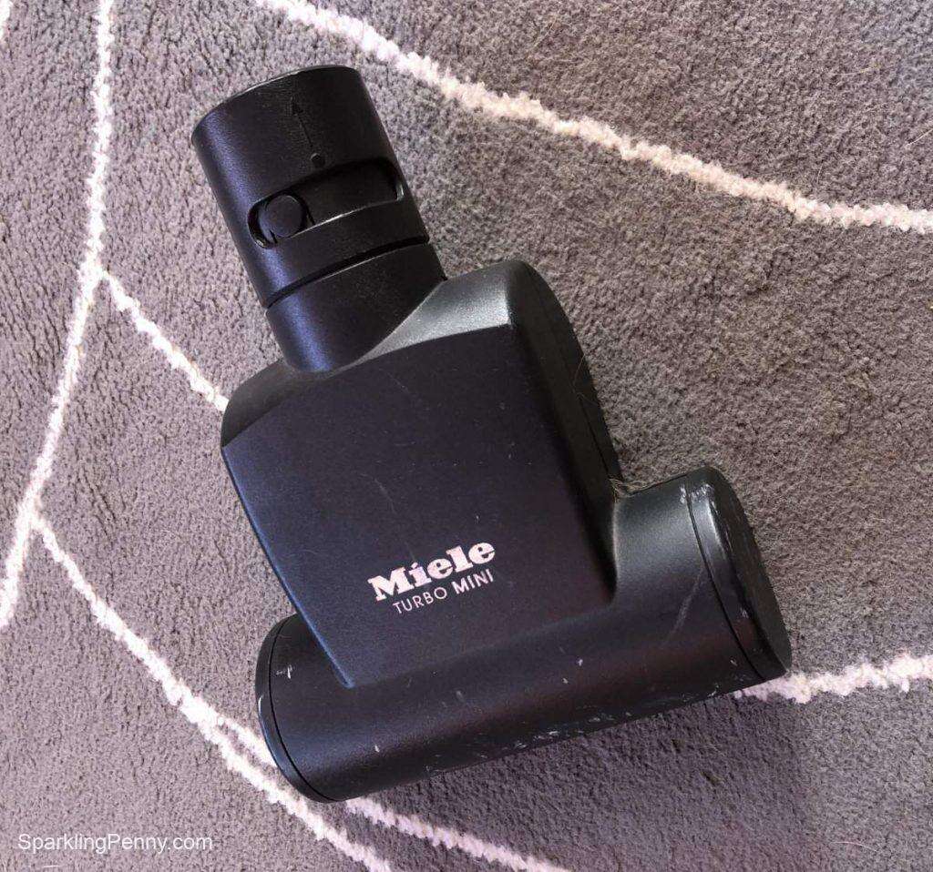 Miele vacuum attachment for pet hair removal