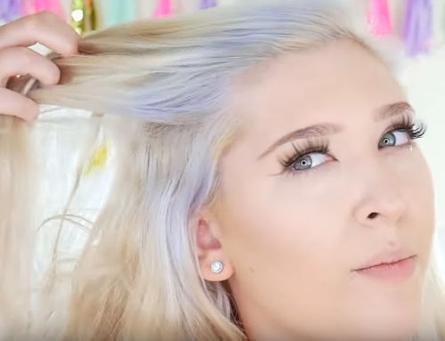 how to remove purple ink from hair