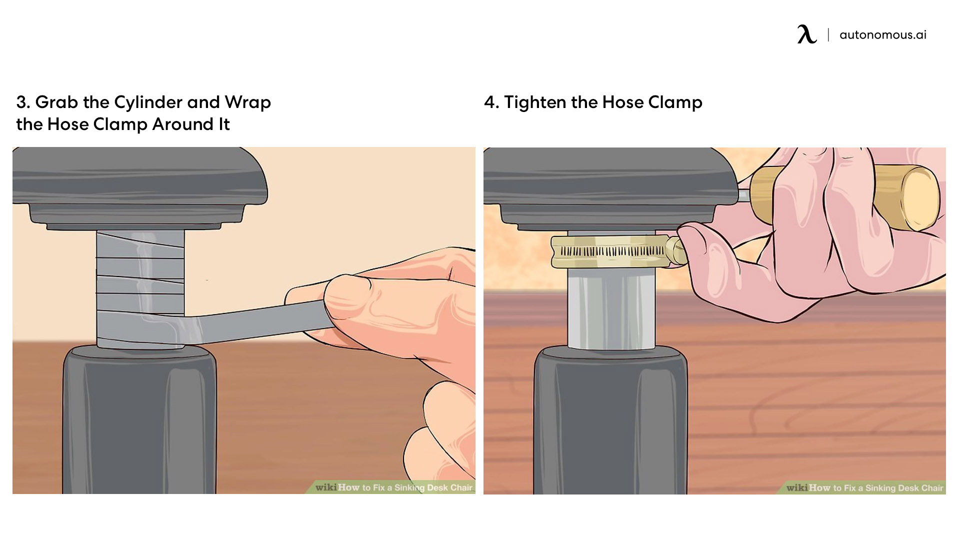 How to repair an office chair that won't work