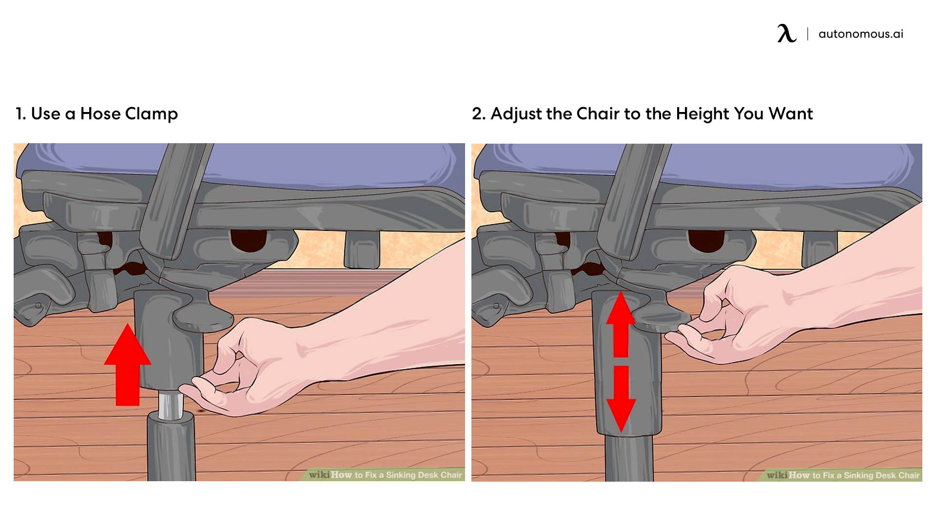 How to repair an office chair that won't work
