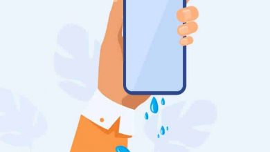Set your phone upright