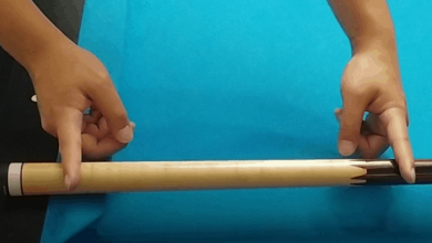 billiard grip hand