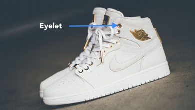 Jordan 1 Eyelets
