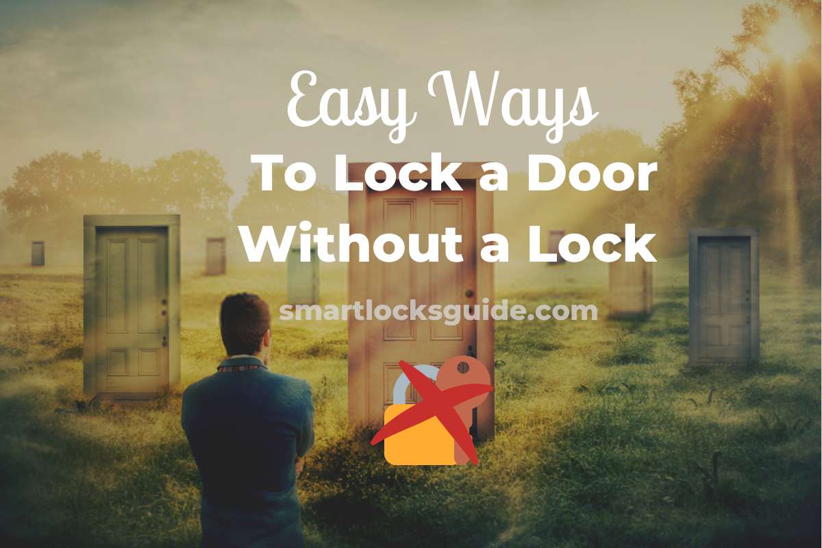 door lock without lock