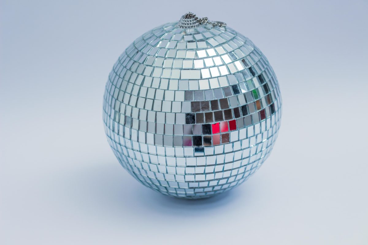 how to make a disco ball from 2 . foil Homemade disco ball