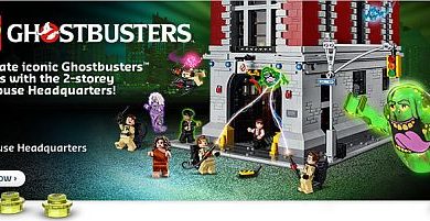 Shop LEGO Ghostbusters Firehouse