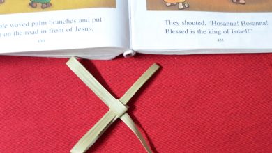 Easy DIY Paper Palm Crosses - An #FCBlogger Craft Tutorial by MommySnippets (28)
