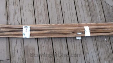 Upcycled Tobacco Sticks Star DIY-002