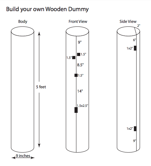Build a wooden dummy