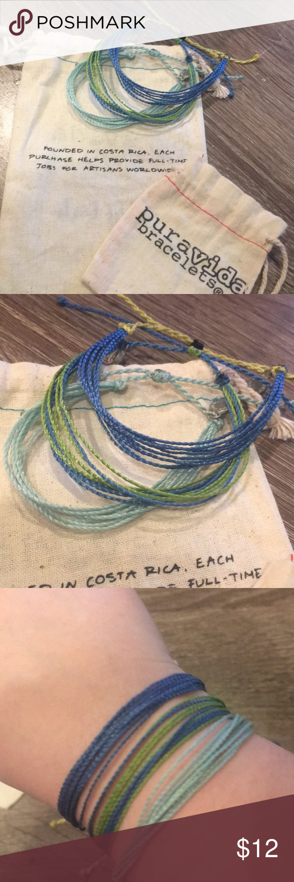 DIY Pura Vida Bracelet without wax cord