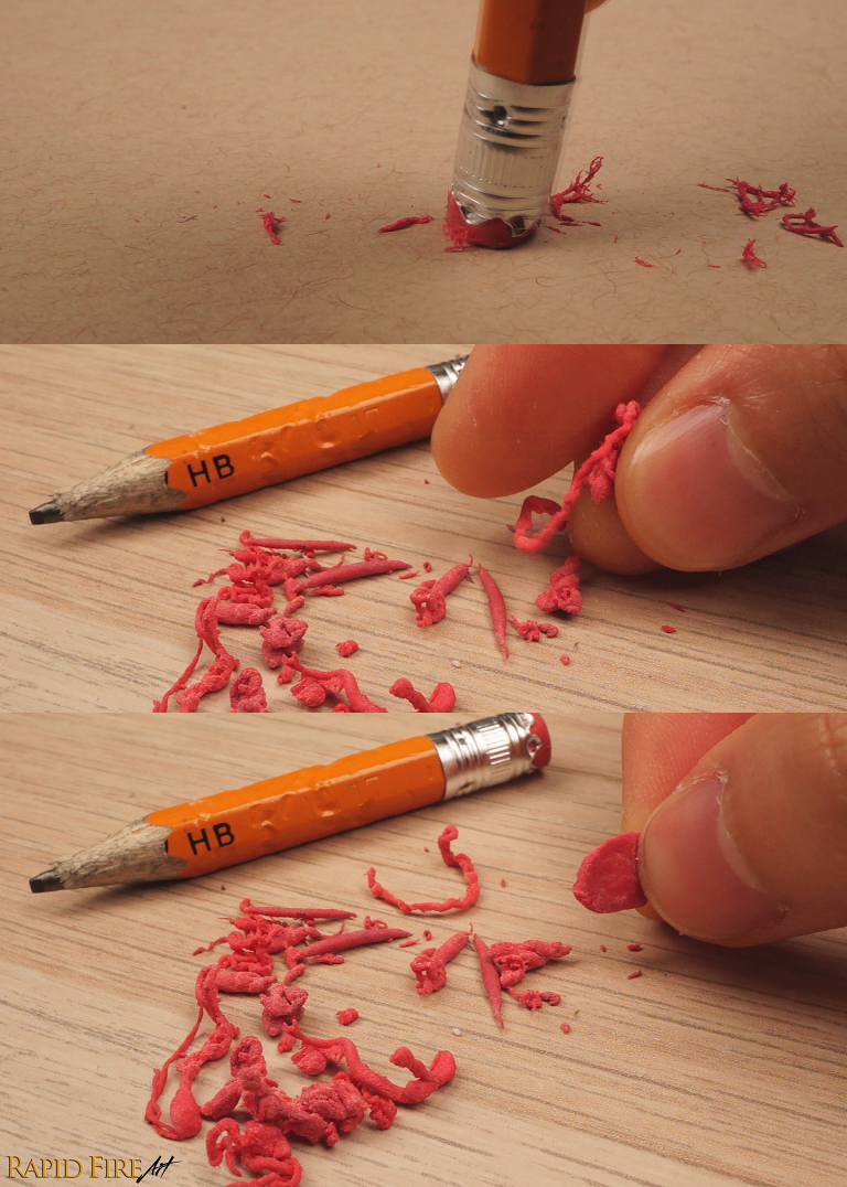 How to make a kneadable eraser at home