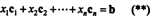 ∈ CS(A) is correct when there exist scalars x 1, x 2,…, xn such that