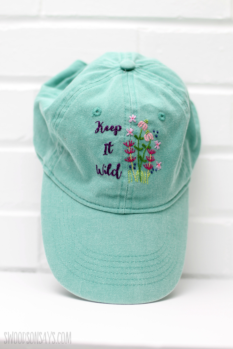 handmade embroidered hats
