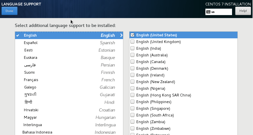 Select Keyboard Layout