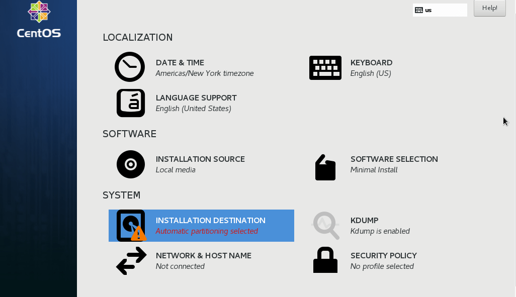 Manual Partitioning