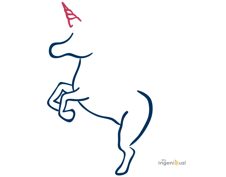 How to draw a unicorn step by step: Step 4