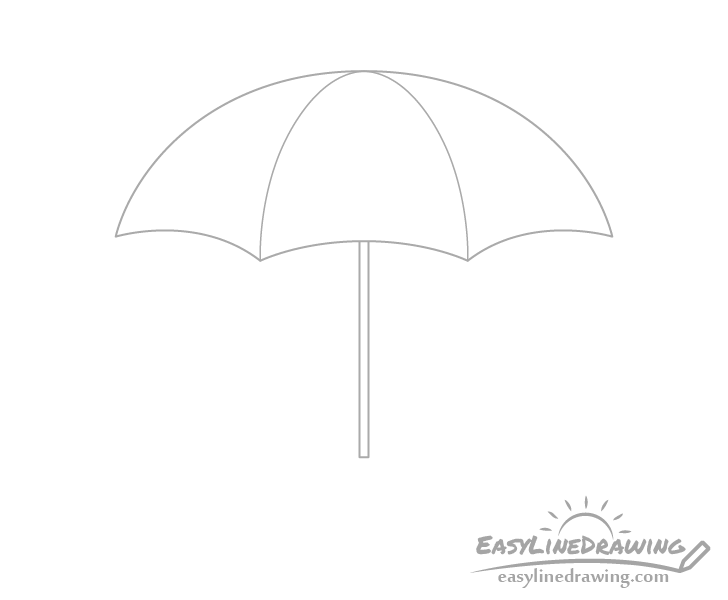 Umbrella drawing