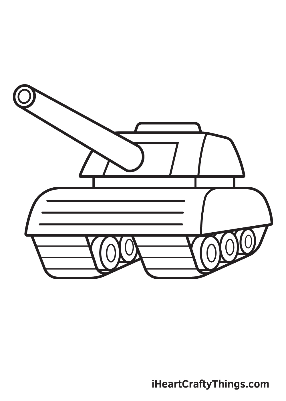 9 . step tank drawing