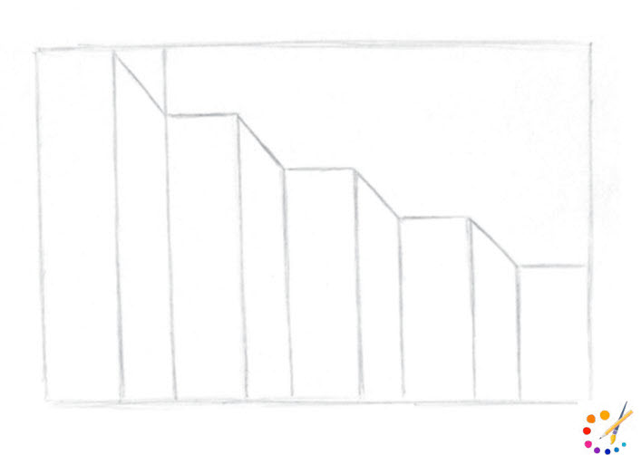 How to draw stairs