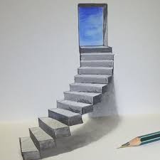 2 . staircase drawing
