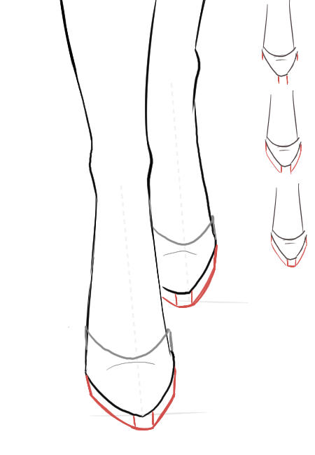 drawing shoes step by step instructions for fashion design sketches