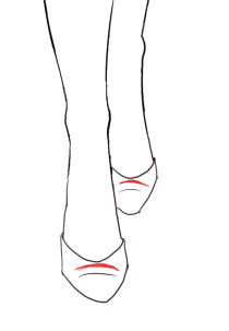 how to draw shoes and heels for desgn fashion sketch from preview