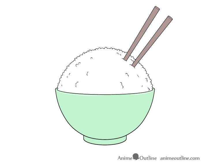 Rice bowl color