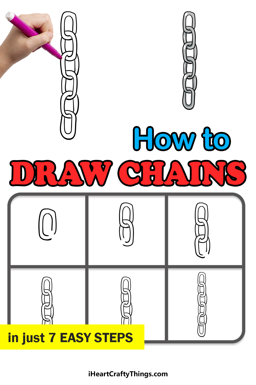 how to draw string in 7 easy steps