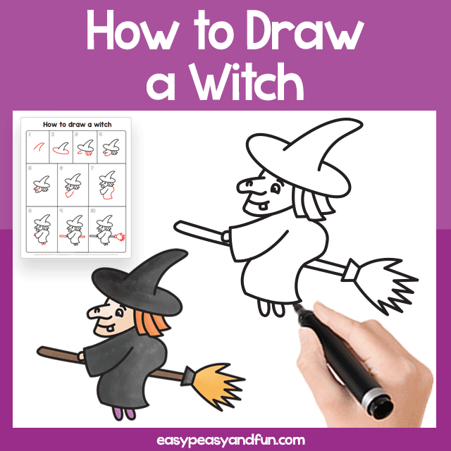 Printable Wizard's Guided Drawings