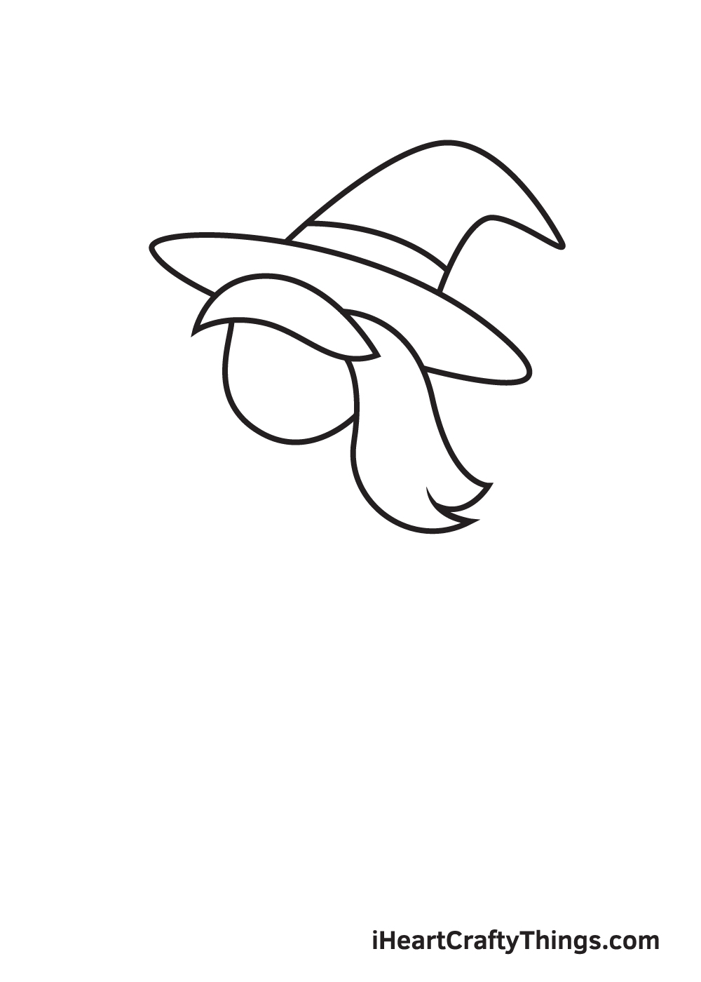draw witch step 5