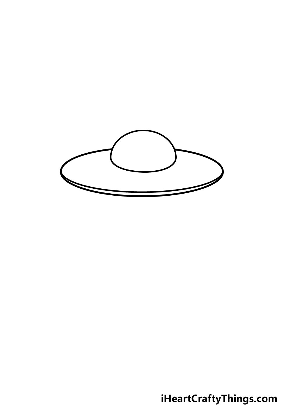 draw UFO step 2