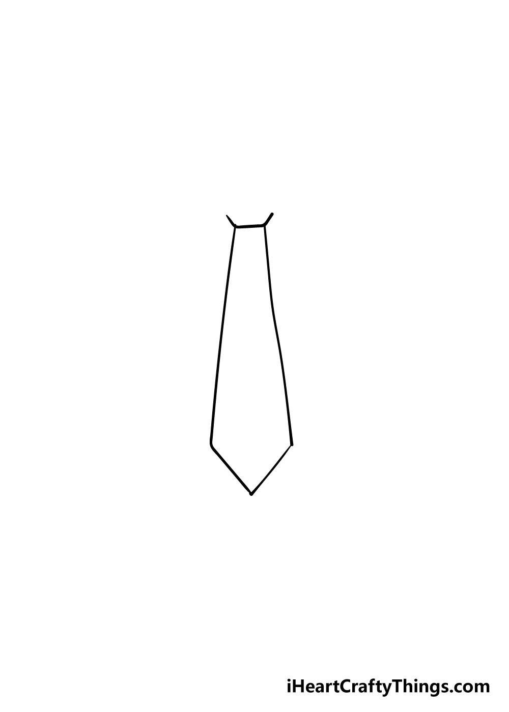 tie drawing step 2