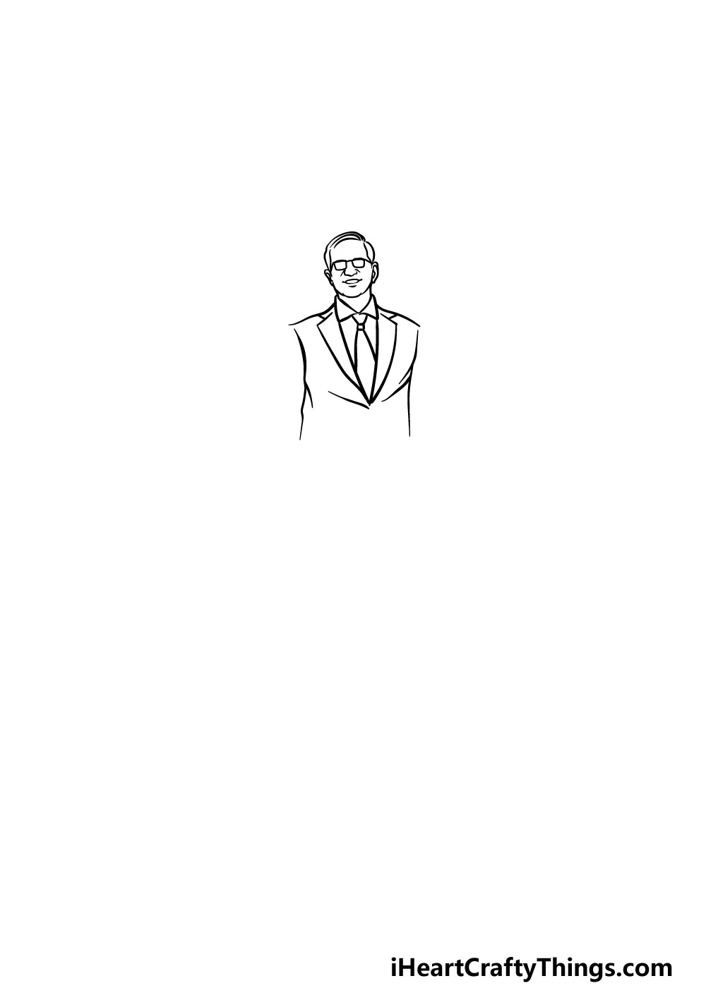 draw a suit step 2