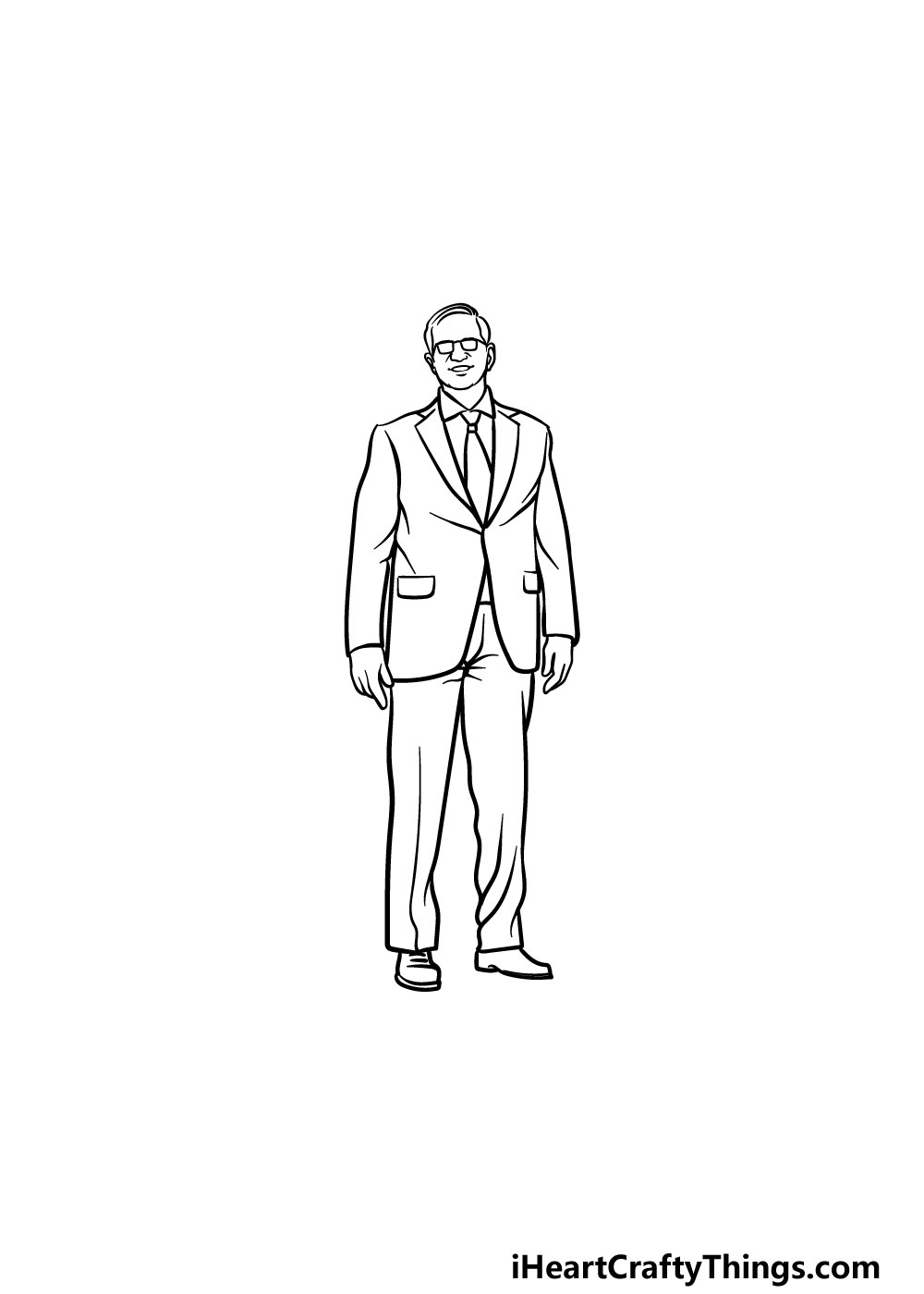 draw a 5 . step suit