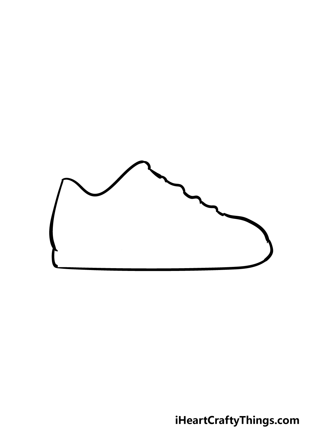 drawing shoes step 2