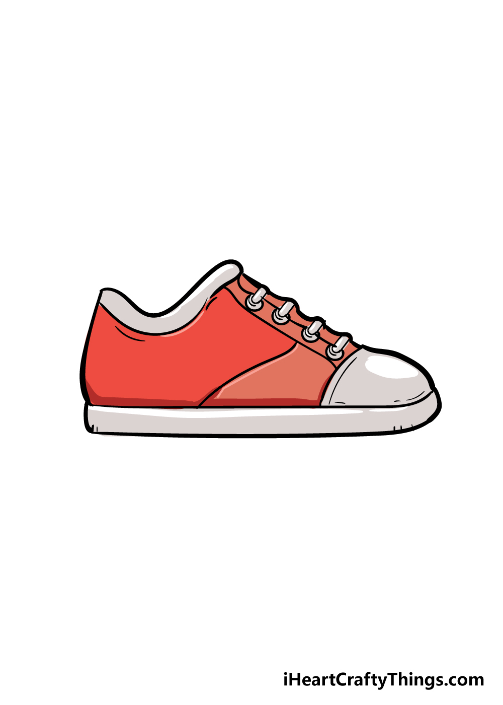 drawing shoes step 6