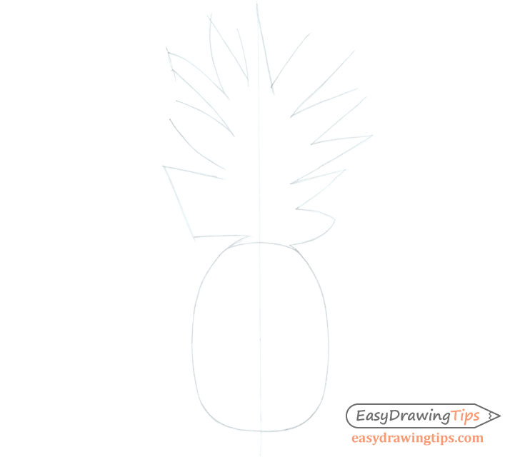 Pineapple sketch