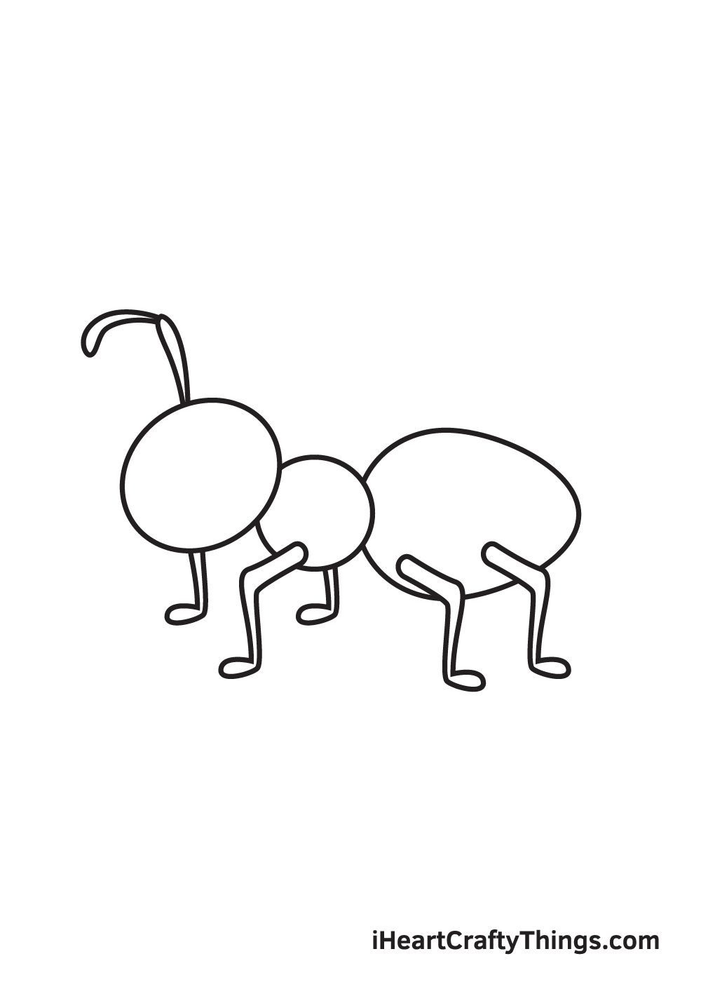 ant drawing step 7