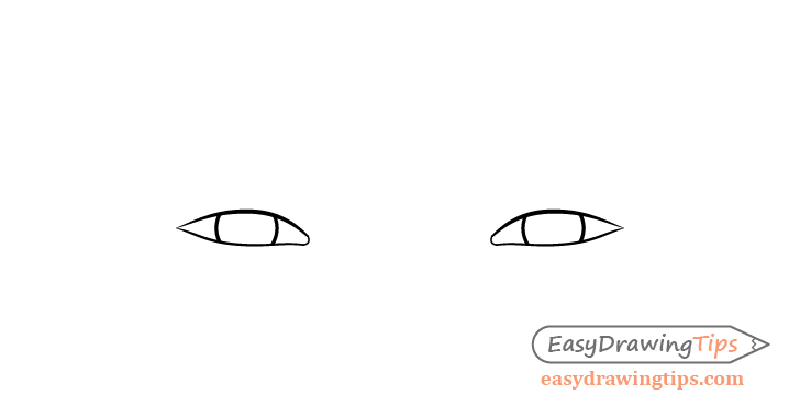 Happy eyes irises drawing