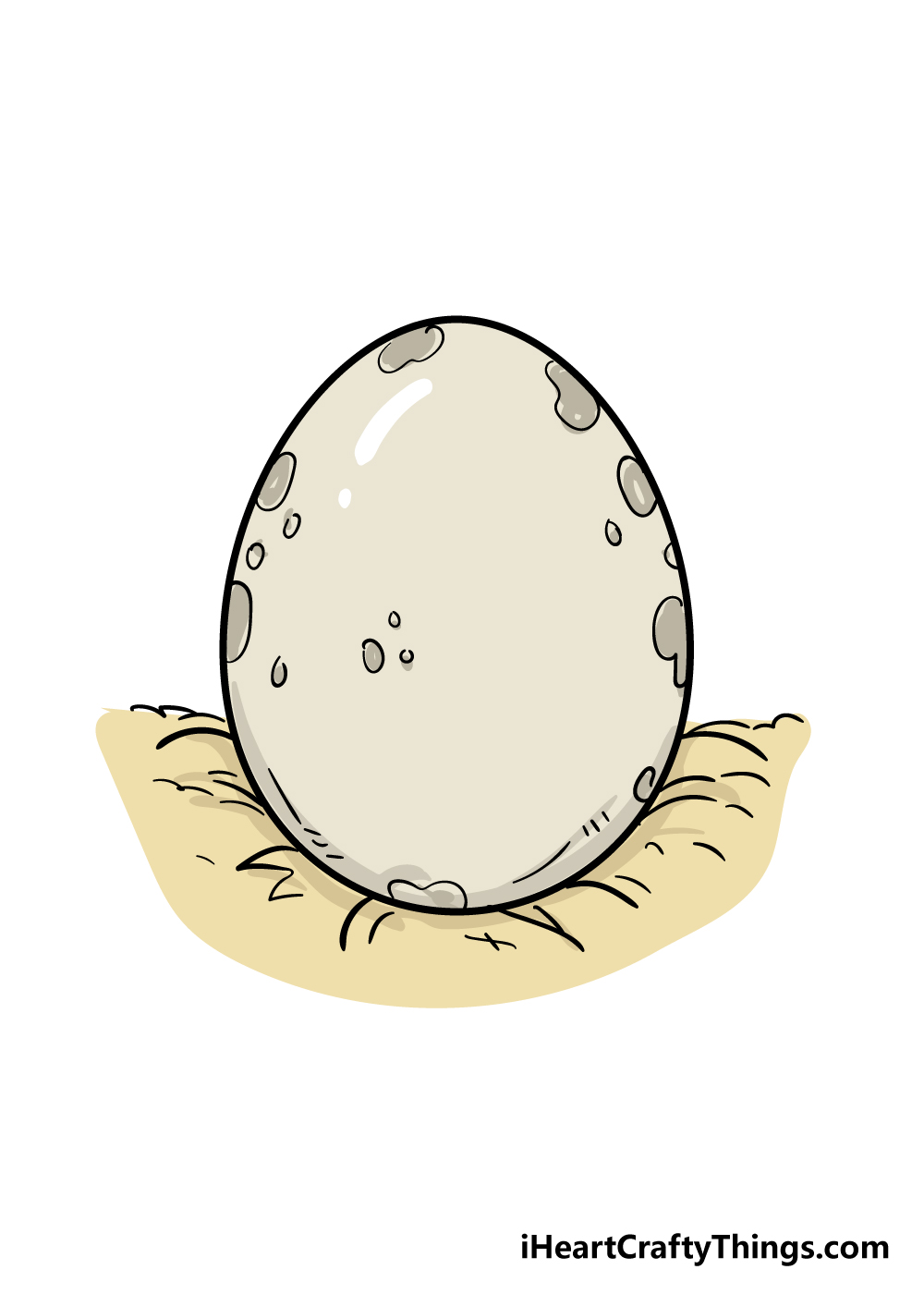 draw eggs step 7
