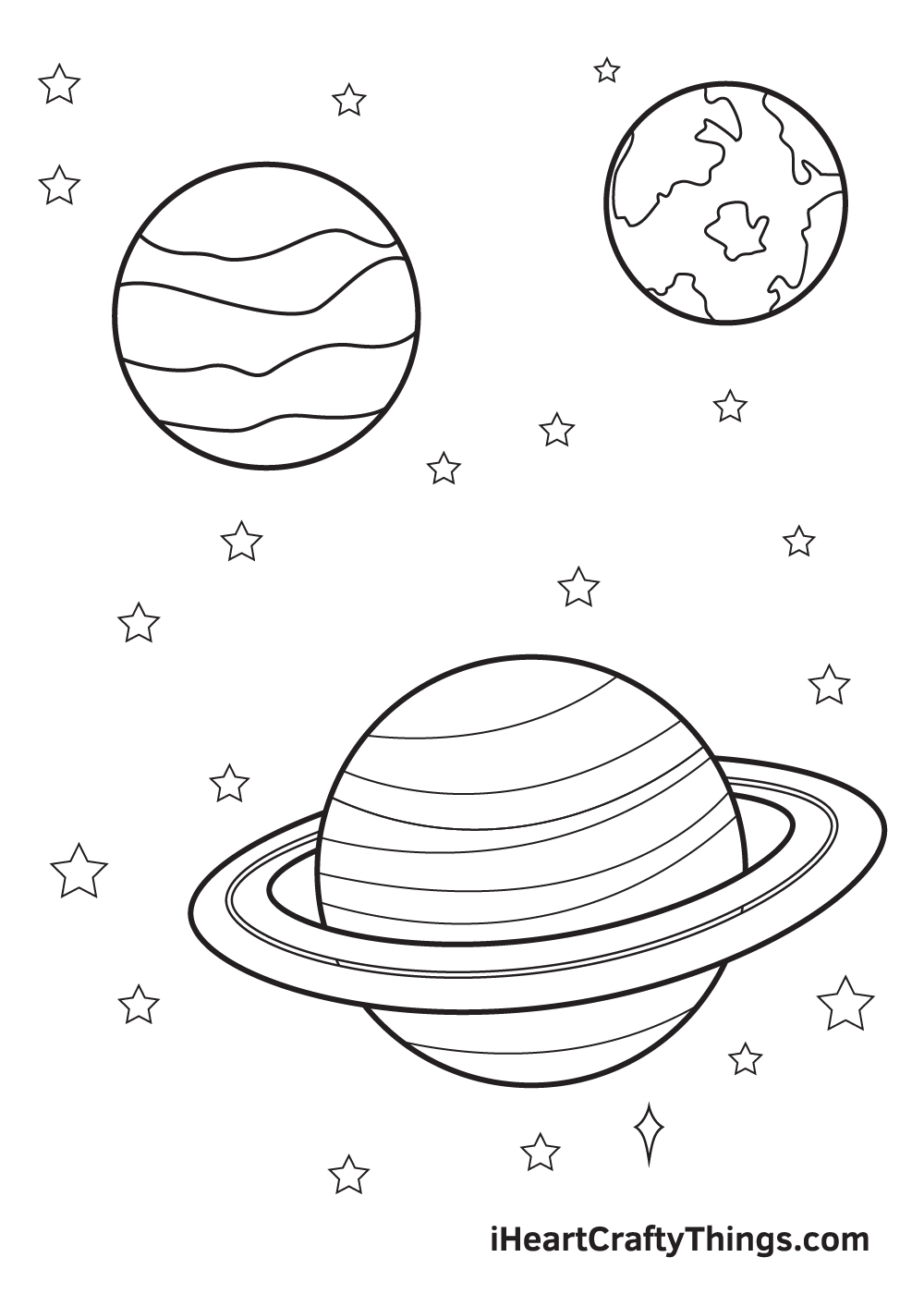 galaxy drawing - step 8