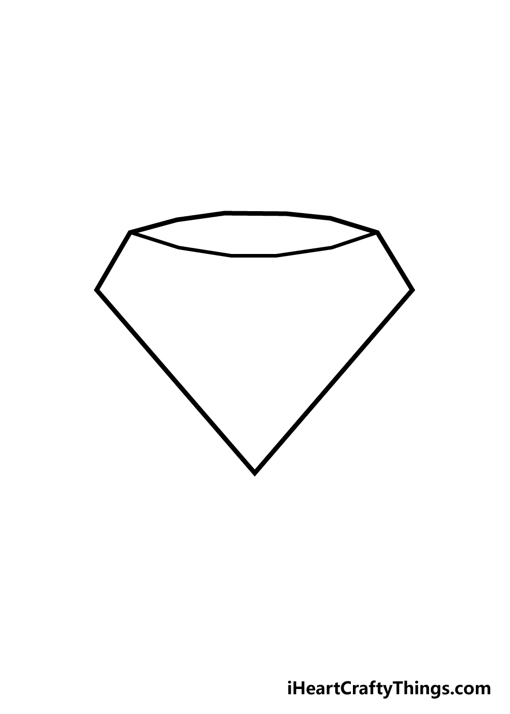 draw diamond step 2