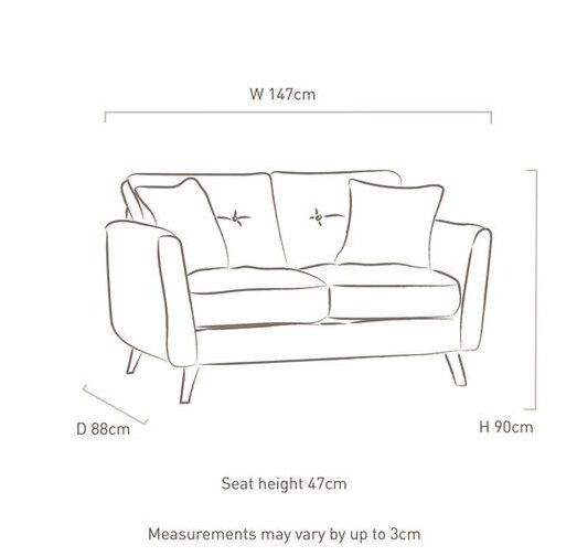 single sofa dimensions in inches