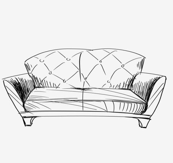 easy easy couch drawing