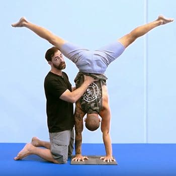 hand balance position