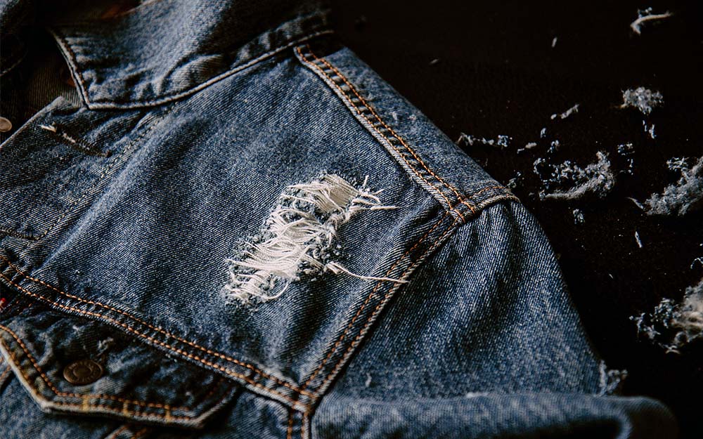 how to fix denim jacket patches