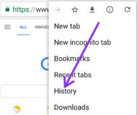 Delete Google search history from Google Pixel phones